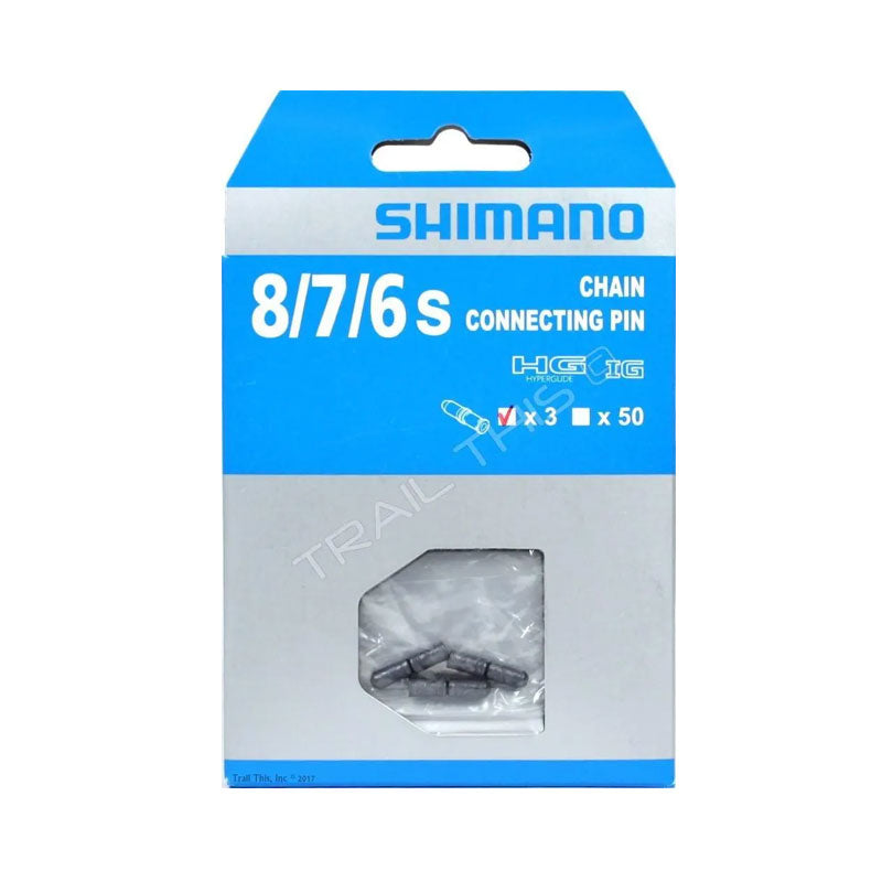 Perno Conector SHIMANO HG/IG 7.1 mm 6-8 Velocidades (3 Pzas)